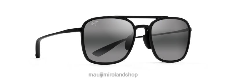 Maui Jim Ireland 2J26J103 | Maui Jim Keokea Polarized Aviator Sunglasses Black/Neutral Grey