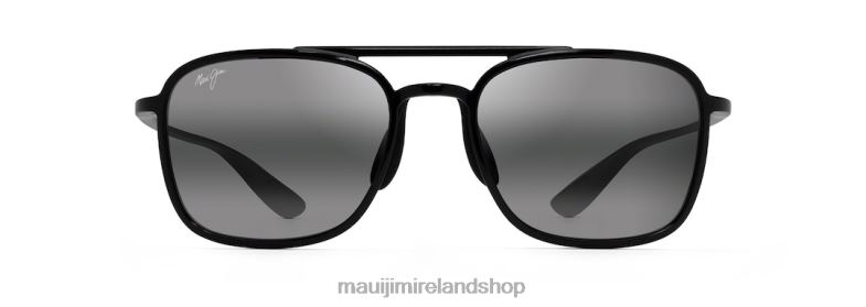 Maui Jim Ireland 2J26J103 | Maui Jim Keokea Polarized Aviator Sunglasses Black/Neutral Grey