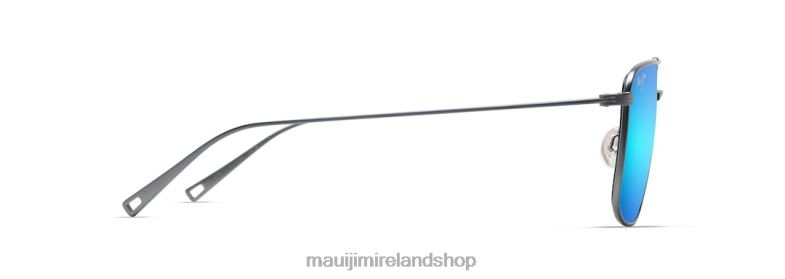 Maui Jim Ireland 2J26J19 | Maui Jim Aeko Polarized Aviator Sunglasses Dove Grey/Blue Hawaii