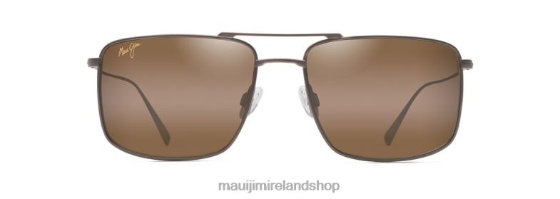 Maui Jim Ireland 2J26J20 | Maui Jim Aeko Polarized Aviator Sunglasses Satin Sepia/HCL Bronze
