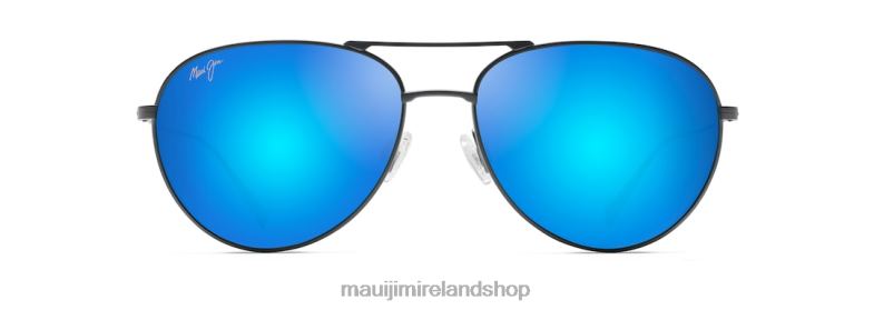 Maui Jim Sunglasses 2J26J11 | Maui Jim Walaka Polarized Aviator Sunglasses Dove Grey/Blue Hawaii