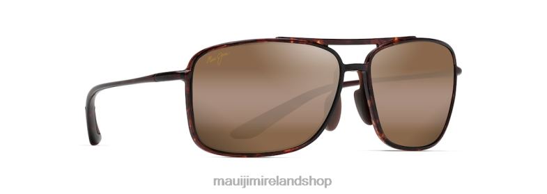 Maui Jim Sunglasses 2J26J165 | Maui Jim Kaupo Gap Polarized Aviator Sunglasses Tortoise/HCL Bronze