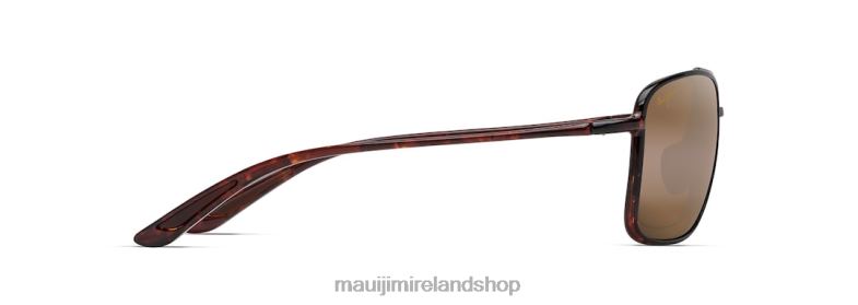 Maui Jim Sunglasses 2J26J165 | Maui Jim Kaupo Gap Polarized Aviator Sunglasses Tortoise/HCL Bronze