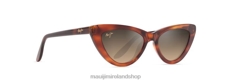 Maui Jim Ireland 2J26J16 | Maui Jim Lychee Polarized Cat Eye Sunglasses Tortoise/HCL Bronze
