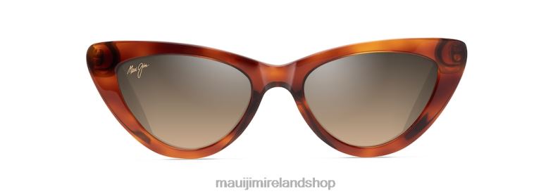Maui Jim Ireland 2J26J16 | Maui Jim Lychee Polarized Cat Eye Sunglasses Tortoise/HCL Bronze