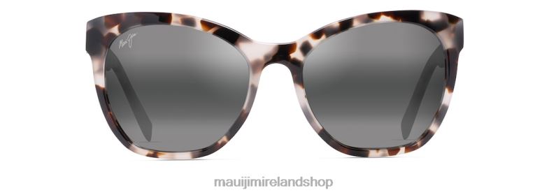 Maui Jim Ireland 2J26J45 | Maui Jim Alulu Polarized Cat Eye Sunglasses White Tokyo Tortoise/Neutral Grey