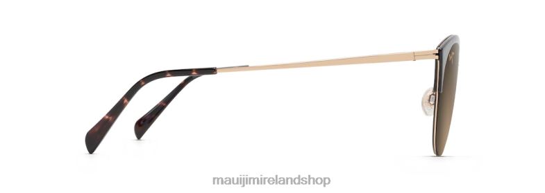 Maui Jim Sunglasses 2J26J124 | Maui Jim Olili Polarized Cat Eye Sunglasses Tortoise/HCL Bronze