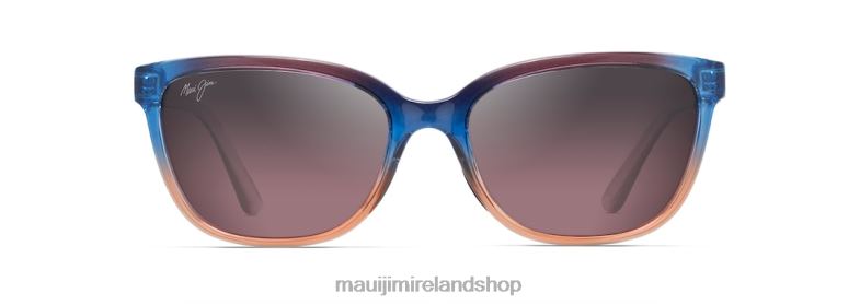 Maui Jim Sunglasses 2J26J401 | Maui Jim Honi Polarized Cat Eye Sunglasses Sunset/Rose