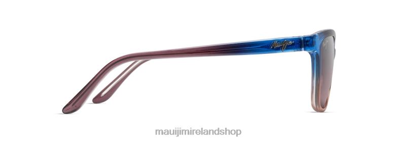 Maui Jim Sunglasses 2J26J401 | Maui Jim Honi Polarized Cat Eye Sunglasses Sunset/Rose