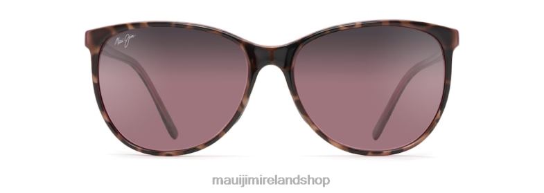 Maui Jim Sunglasses 2J26J403 | Maui Jim Ocean Polarized Cat Eye Sunglasses Tortoise with Raspberry/Rose