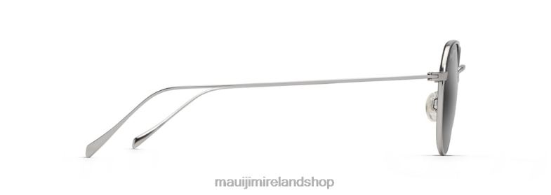 Maui Jim Ireland 2J26J82 | Maui Jim Island Eyes Polarized Classic Sunglasses Titanium/Neutral Grey