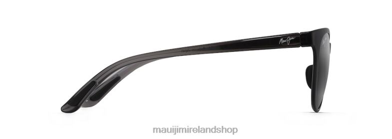 Maui Jim Sunglasses 2J26J116 | Maui Jim Wailua Polarized Classic Sunglasses Translucent Grey/Neutral Grey