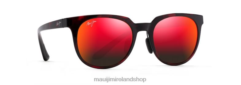 Red and Black Tortoise/HAWAII LAVA