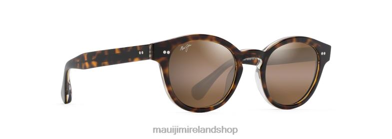 Maui Jim Sunglasses 2J26J133 | Maui Jim Joy Ride Polarized Classic Sunglasses Tortoise with Crystal/HCL Bronze