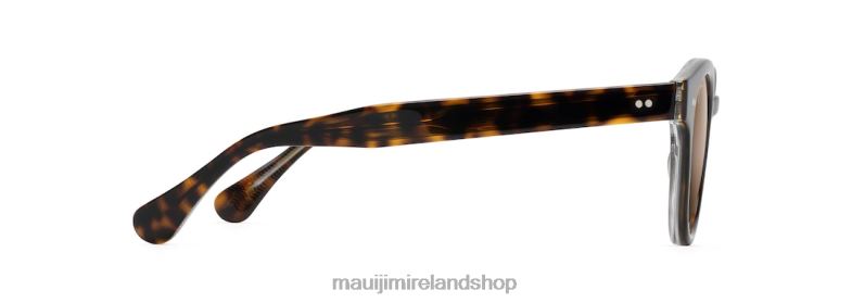Maui Jim Sunglasses 2J26J133 | Maui Jim Joy Ride Polarized Classic Sunglasses Tortoise with Crystal/HCL Bronze