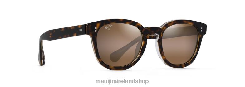 Maui Jim Sunglasses 2J26J138 | Maui Jim Cheetah 5 Polarized Classic Sunglasses Tortoise with Crystal/HCL Bronze