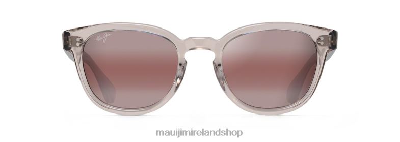 Maui Jim Sunglasses 2J26J140 | Maui Jim Cheetah 5 Polarized Classic Sunglasses Crystal with a Hint of Pink/Rose