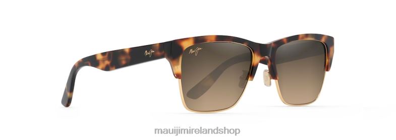 Maui Jim Sunglasses 2J26J173 | Maui Jim Perico Polarized Classic Sunglasses Tortoise with Gold/HCL Bronze