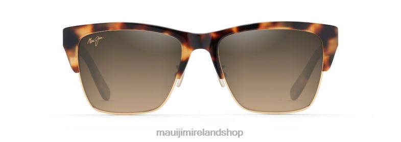 Maui Jim Sunglasses 2J26J173 | Maui Jim Perico Polarized Classic Sunglasses Tortoise with Gold/HCL Bronze