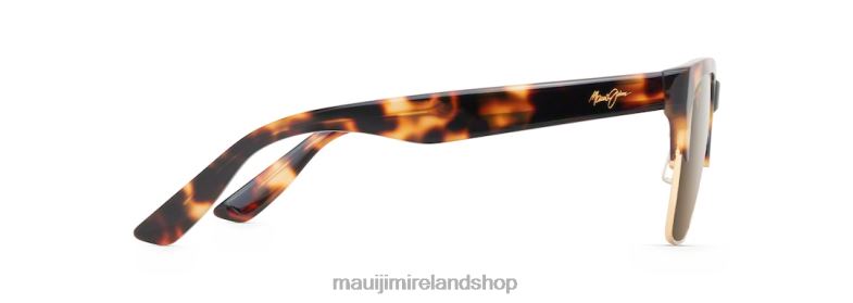 Maui Jim Sunglasses 2J26J173 | Maui Jim Perico Polarized Classic Sunglasses Tortoise with Gold/HCL Bronze