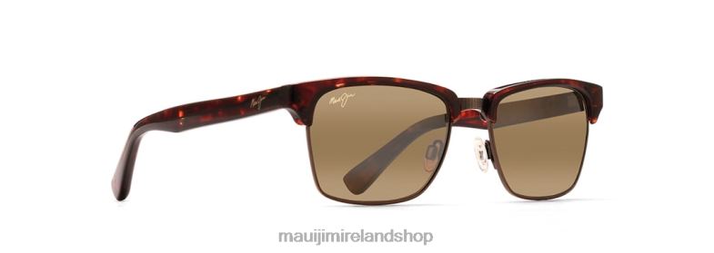 Maui Jim Sunglasses 2J26J189 | Maui Jim Kawika Polarized Classic Sunglasses Tortoise with Antique Gold/HCL Bronze
