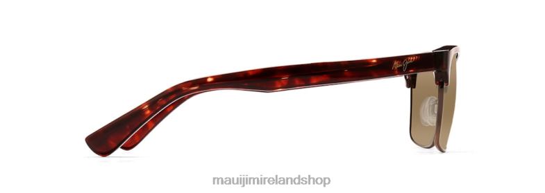 Maui Jim Sunglasses 2J26J189 | Maui Jim Kawika Polarized Classic Sunglasses Tortoise with Antique Gold/HCL Bronze