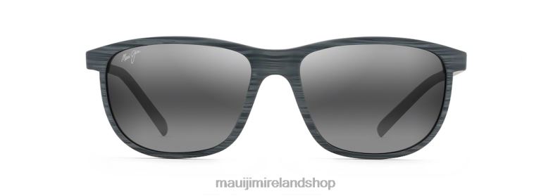 Maui Jim Sunglasses 2J26J253 | Maui Jim Lele Kawa Polarized Classic Sunglasses Grey Stripe/Neutral Grey