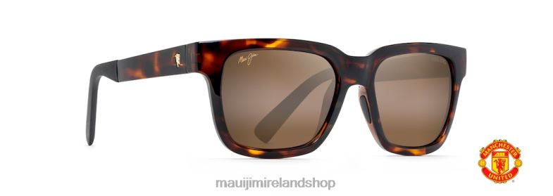 Maui Jim Sunglasses 2J26J267 | Maui Jim Mongoose Polarized Classic Sunglasses Gloss Tortoise/HCL Bronze
