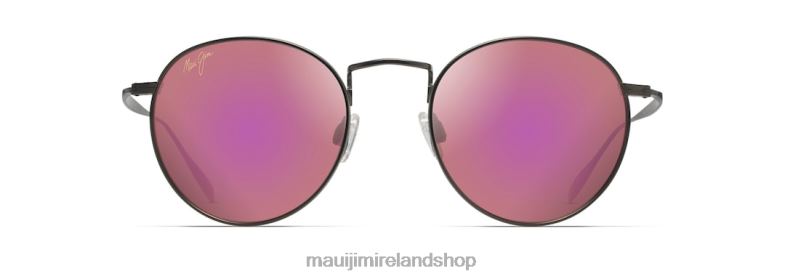 Maui Jim Sunglasses 2J26J359 | Maui Jim Nautilus Asian Fit Polarized Classic Sunglasses Slate Grey/Sunrise