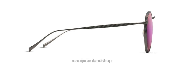 Maui Jim Sunglasses 2J26J359 | Maui Jim Nautilus Asian Fit Polarized Classic Sunglasses Slate Grey/Sunrise