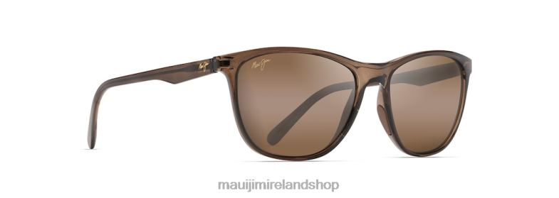 Maui Jim Sunglasses 2J26J377 | Maui Jim Sugar Cane Polarized Classic Sunglasses Transparent Mocha/HCL Bronze