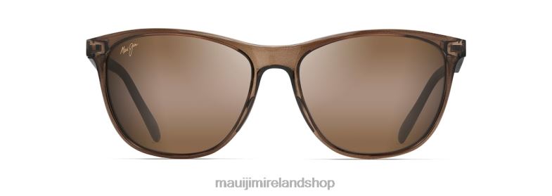 Maui Jim Sunglasses 2J26J377 | Maui Jim Sugar Cane Polarized Classic Sunglasses Transparent Mocha/HCL Bronze