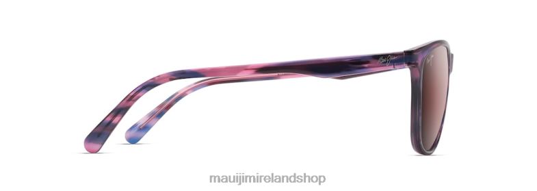 Maui Jim Sunglasses 2J26J378 | Maui Jim Sugar Cane Polarized Classic Sunglasses Lilac Sunset/Rose