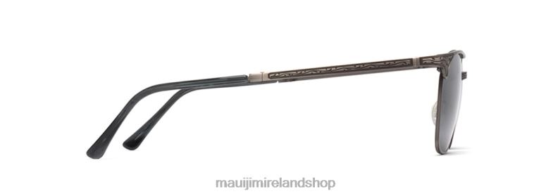 Maui Jim Sunglasses 2J26J419 | Maui Jim Stillwater Polarized Classic Sunglasses Antique Pewter/Neutral Grey
