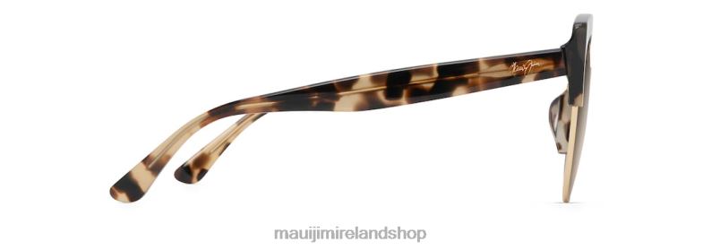Maui Jim Sunglasses Ireland 2J26J205 | Maui Jim Mariposa Polarized Fashion Sunglasses Tortoise with Gold/HCL Bronze
