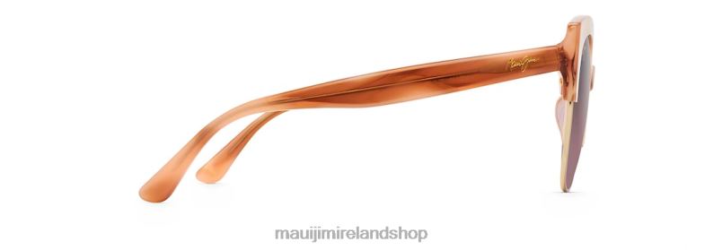 Maui Jim Sunglasses Ireland 2J26J207 | Maui Jim Mariposa Polarized Fashion Sunglasses Coral with Rose Gold/Rose