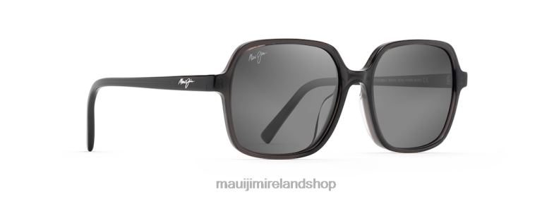 Maui Jim Sunglasses Ireland 2J26J212 | Maui Jim Little Bell Polarized Fashion Sunglasses Translucent Grey/Neutral Grey