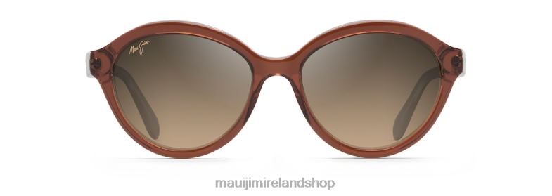Maui Jim Sunglasses Ireland 2J26J257 | Maui Jim Mariana Polarized Fashion Sunglasses Brown with Crystal Interior/HCL Bronze