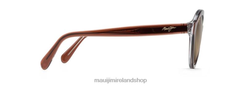 Maui Jim Sunglasses Ireland 2J26J257 | Maui Jim Mariana Polarized Fashion Sunglasses Brown with Crystal Interior/HCL Bronze