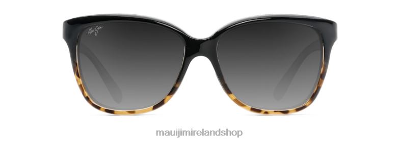 Maui Jim Sunglasses Ireland 2J26J279 | Maui Jim Starfish Polarized Fashion Sunglasses Black with Tortoise/Neutral Grey