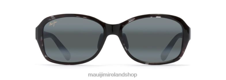 Maui Jim Sunglasses Ireland 2J26J347 | Maui Jim Koki Beach Asian Fit Polarized Fashion Sunglasses Black and Grey Tortoise/Neutral Grey