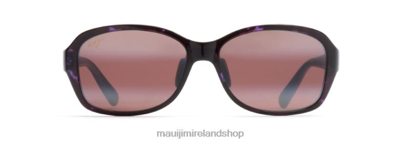 Maui Jim Sunglasses Ireland 2J26J349 | Maui Jim Koki Beach Asian Fit Polarized Fashion Sunglasses Purple Tortoise/Rose