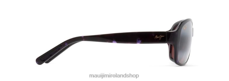 Maui Jim Sunglasses Ireland 2J26J349 | Maui Jim Koki Beach Asian Fit Polarized Fashion Sunglasses Purple Tortoise/Rose