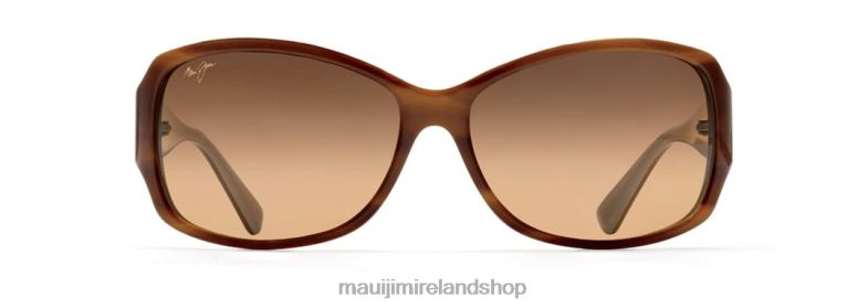 Maui Jim Sunglasses Ireland 2J26J404 | Maui Jim Nalani Polarized Fashion Sunglasses Tortoise with White and Blue/HCL Bronze