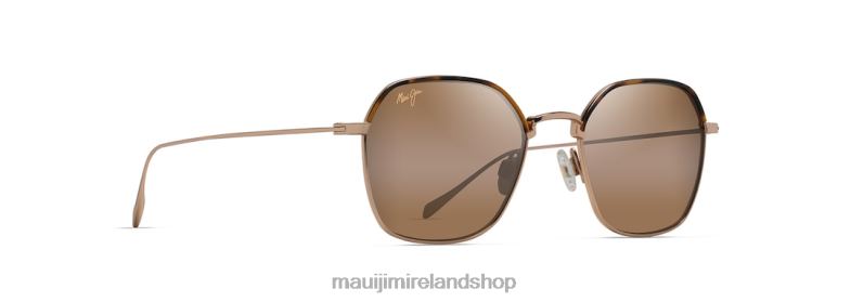 Maui Jim Sunglasses Ireland 2J26J67 | Maui Jim Moon Doggy Polarized Fashion Sunglasses Gold/HCL Bronze