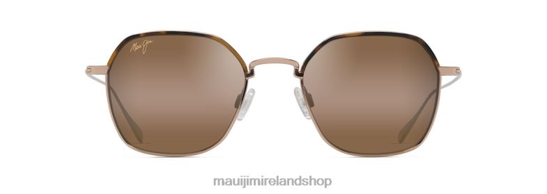 Maui Jim Sunglasses Ireland 2J26J67 | Maui Jim Moon Doggy Polarized Fashion Sunglasses Gold/HCL Bronze