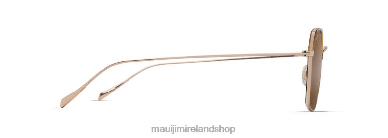 Maui Jim Sunglasses Ireland 2J26J67 | Maui Jim Moon Doggy Polarized Fashion Sunglasses Gold/HCL Bronze