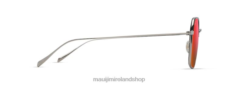 Maui Jim Sunglasses Ireland 2J26J68 | Maui Jim Moon Doggy Polarized Fashion Sunglasses Gunmetal/HAWAII LAVA