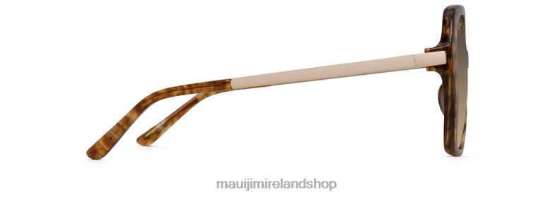 Maui Jim Sunglasses Ireland 2J26J74 | Maui Jim Poolside Polarized Fashion Sunglasses Caramel Tiger/HCL Bronze