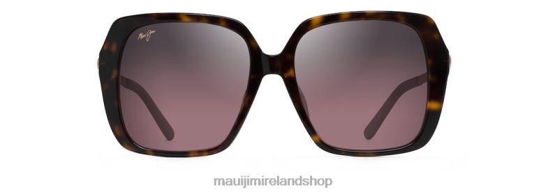 Maui Jim Sunglasses Ireland 2J26J75 | Maui Jim Poolside Polarized Fashion Sunglasses Tortoise/Rose